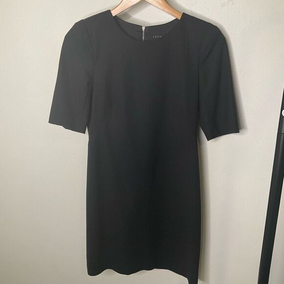 Theory Crepe Mini Dress - Picture 3 of 8